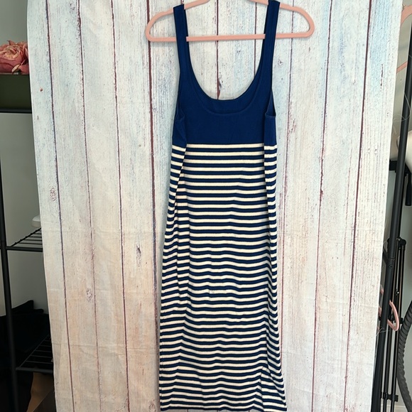 NWOT J. Crew Cyan sweater-dress in stripe - Picture 9 of 13